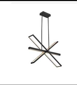 New - Tangent LED Chandelier by Fredrick Ramond